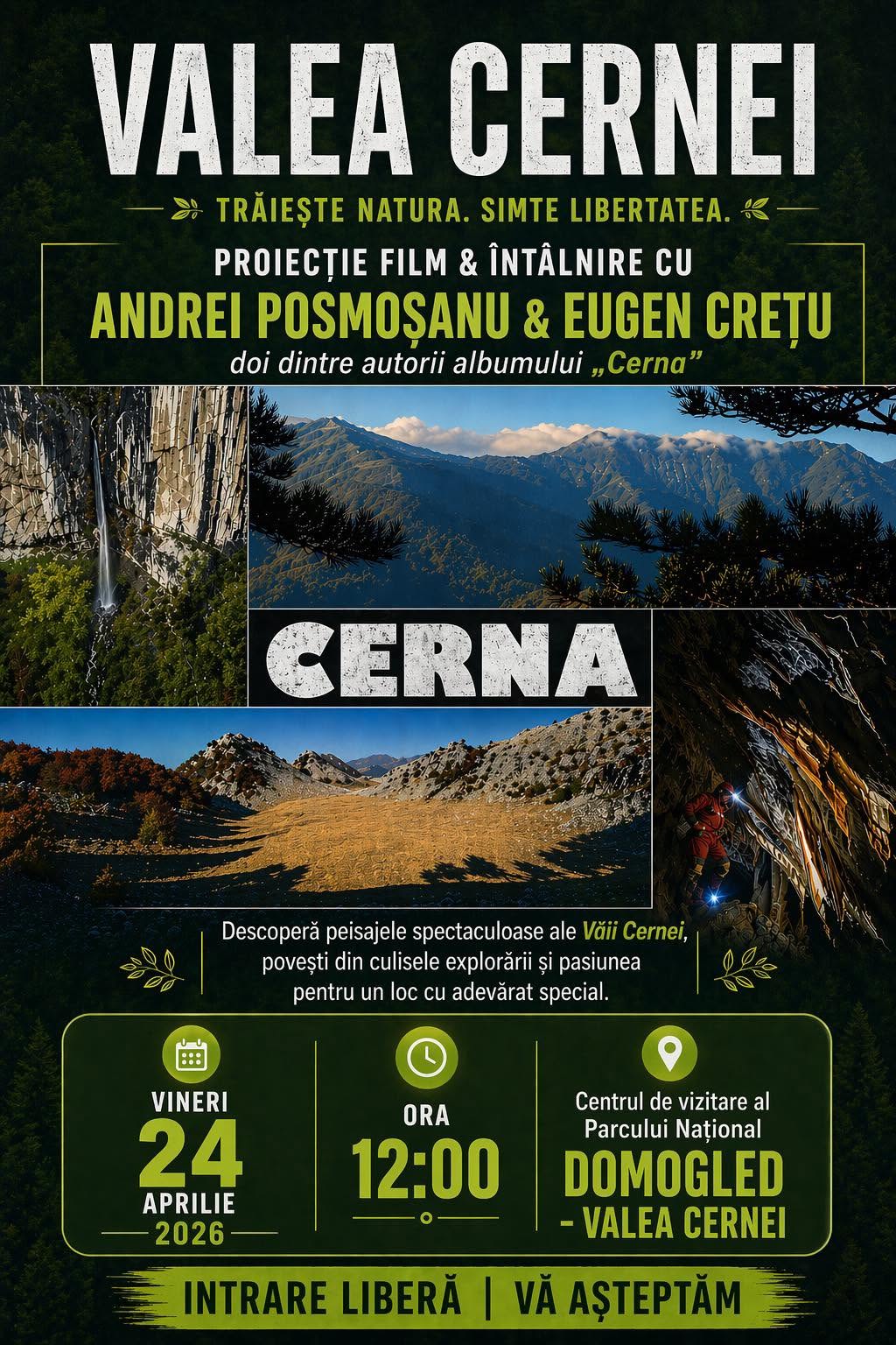 Afiș eveniment al comunității